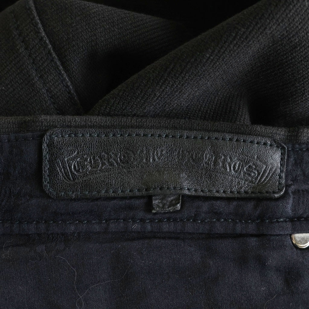 CHROME HEARTS(クロムハーツ) OLD COTTON STRAIGHT PANTS 5POCKET コットンストレートパンツ 5ポケット ブラック