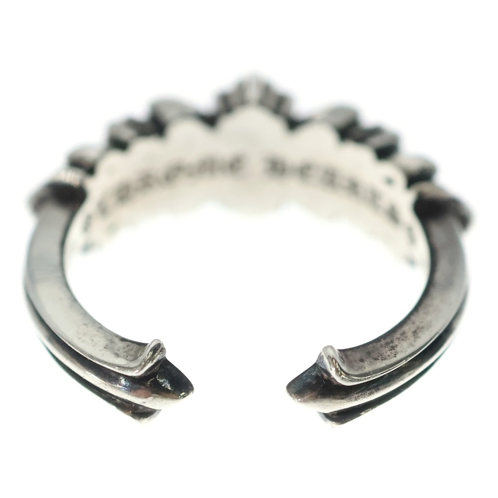 CHROME HEARTS(クロムハーツ) BABY CLSC ベイビークラシックダブルフローラル シルバーリング レディース