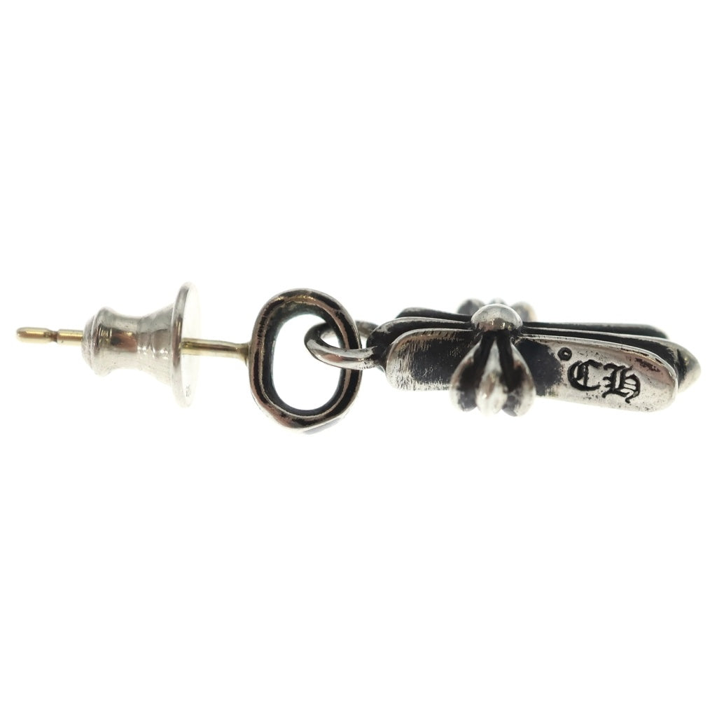 CHROME HEARTS(クロムハーツ) BBY F PPRCHN ベイビーファットクロス ドロップピアス シルバー BCA090