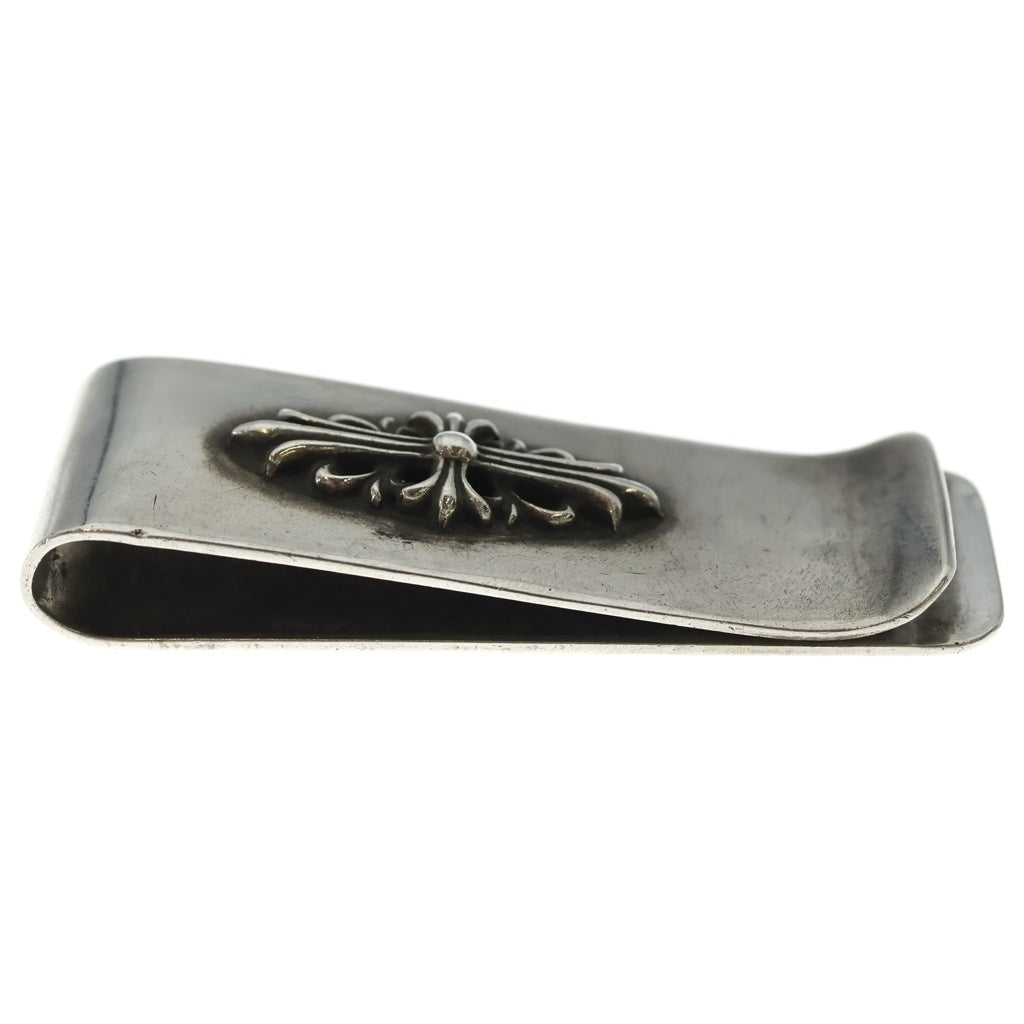 CHROME HEARTS(クロムハーツ) MNY CLIP SM フローラルモチーフマネークリップ シルバー