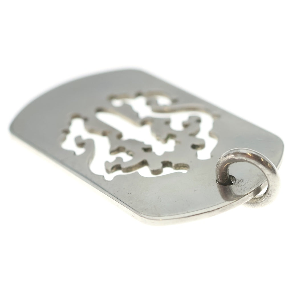 CHROME HEARTS(クロムハーツ) D TAG LRG DAGGER ダガーカットアウトドッグタグ ラージドッグタグネックレストップ