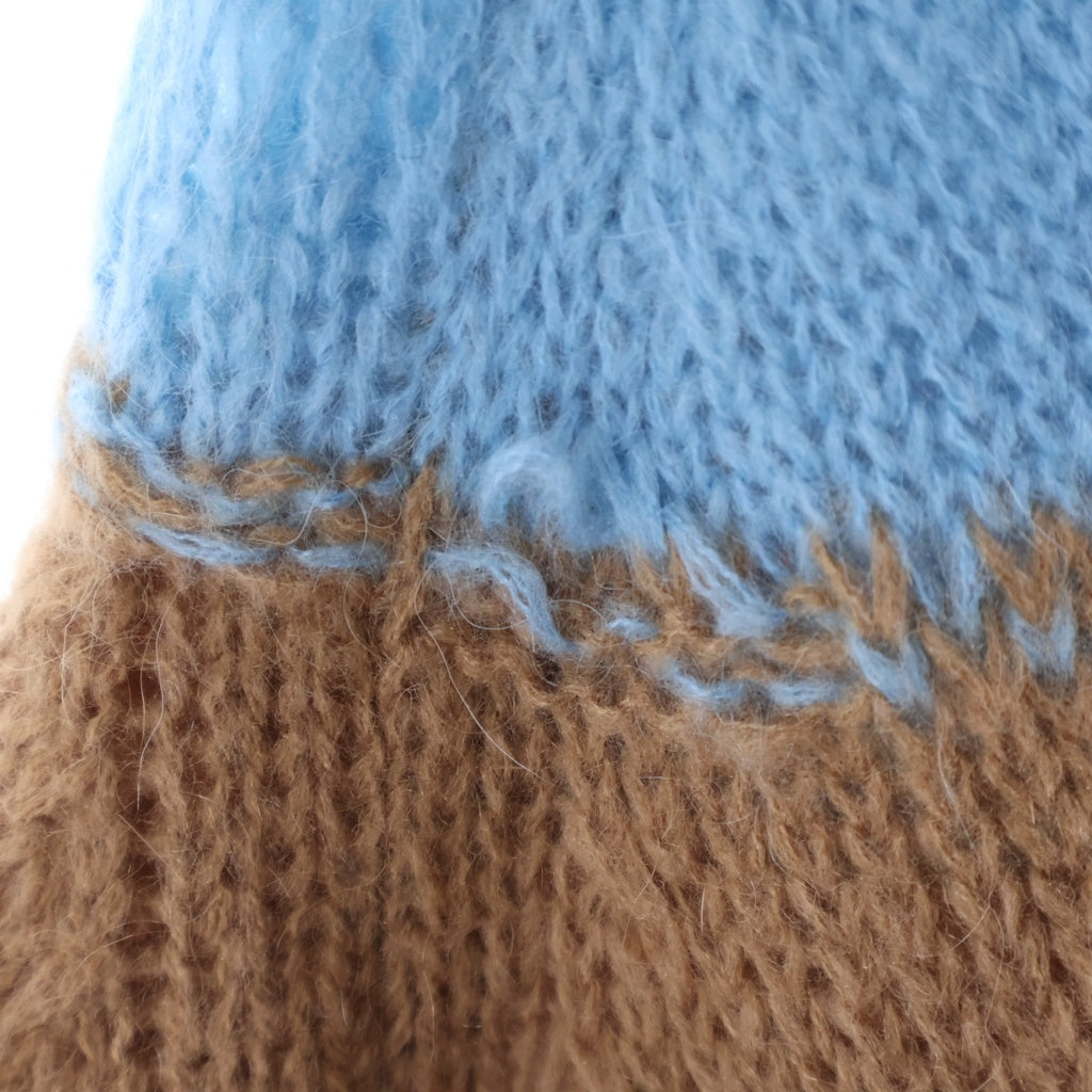 Acne Studios(アクネ ストゥディオズ) 21AW DAMAGE BORDER CREWNECK NECK FN-WN-KNIT000347 ダメージ加工ボーダークルーネックニット セーター