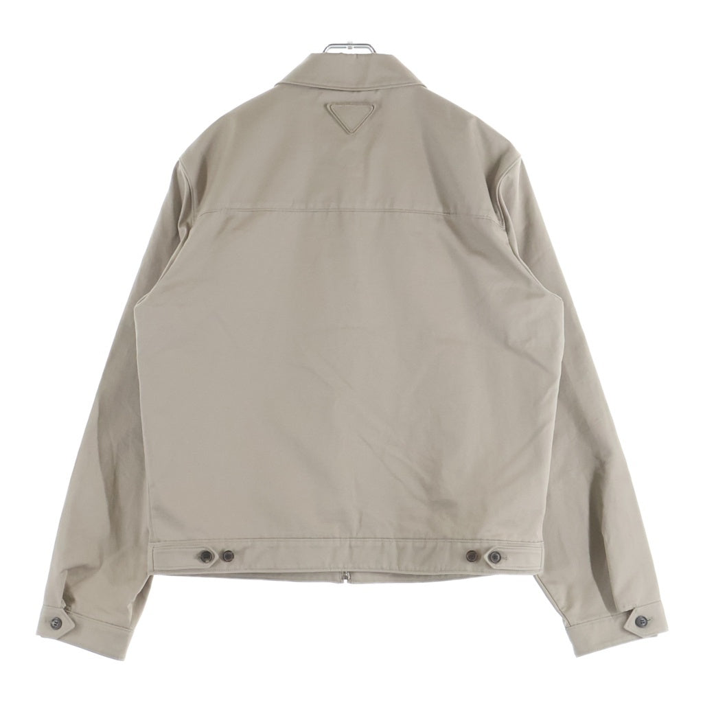 PRADA(プラダ) 21SS SGB763 S211 1YOK コットンスウィングトップブルゾン ジャケット ベージュ