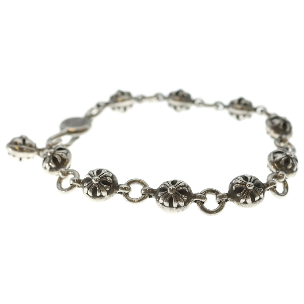 CHROME HEARTS(クロムハーツ) NO2 BALL #2クロスボールブレスレット シルバー BCA176