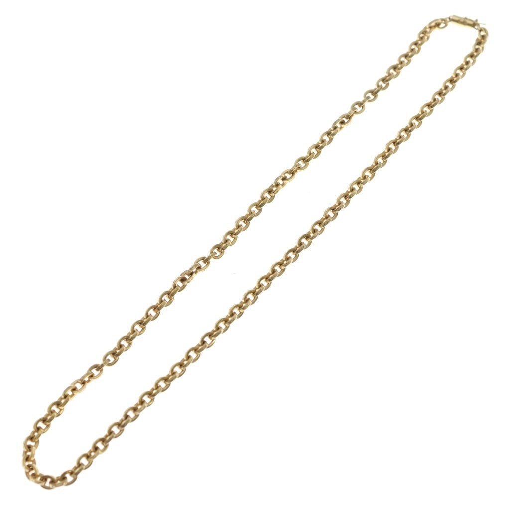 CHROME HEARTS(クロムハーツ) 22K PAPERCHAIN 20 ペーパーチェーンネックレス 20inch ゴールド BCA016