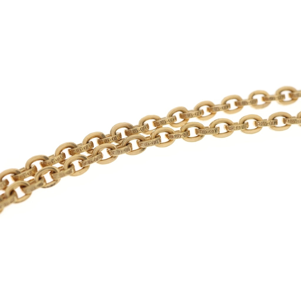 CHROME HEARTS(クロムハーツ) 22K PAPERCHAIN 20 ペーパーチェーンネックレス 20inch ゴールド BCA016
