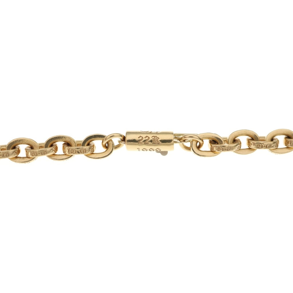 CHROME HEARTS(クロムハーツ) 22K PAPERCHAIN 20 ペーパーチェーンネックレス 20inch ゴールド BCA016