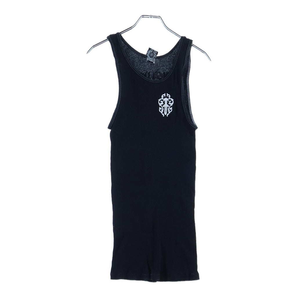CHROME HEARTS(クロムハーツ) ヴァインダガー タンクトップ ノースリーブ FUCK YOU ホースシュー 東京限定 ブラック
