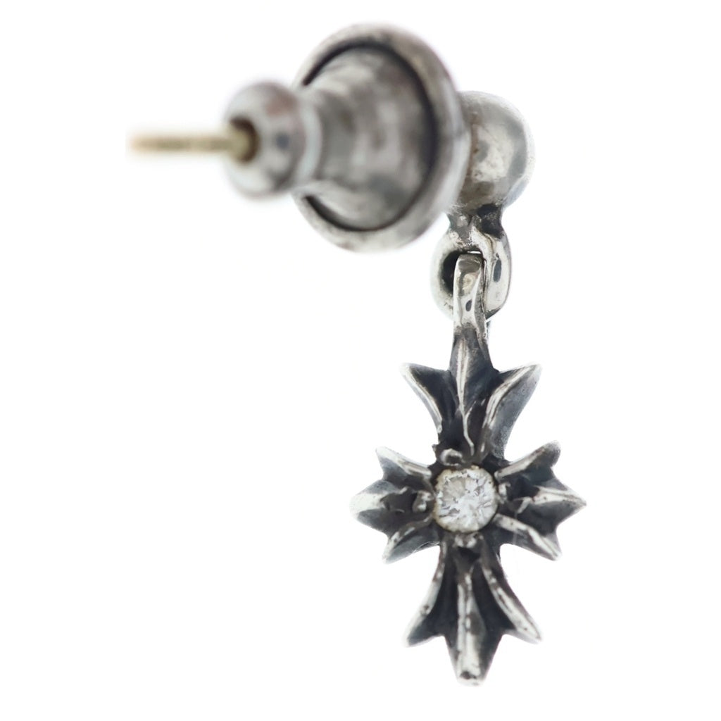 CHROME HEARTS(クロムハーツ) TNY E CH PLS DIA タイニーE CHプラス ドロップピアス 1ダイヤ シルバー BCA402