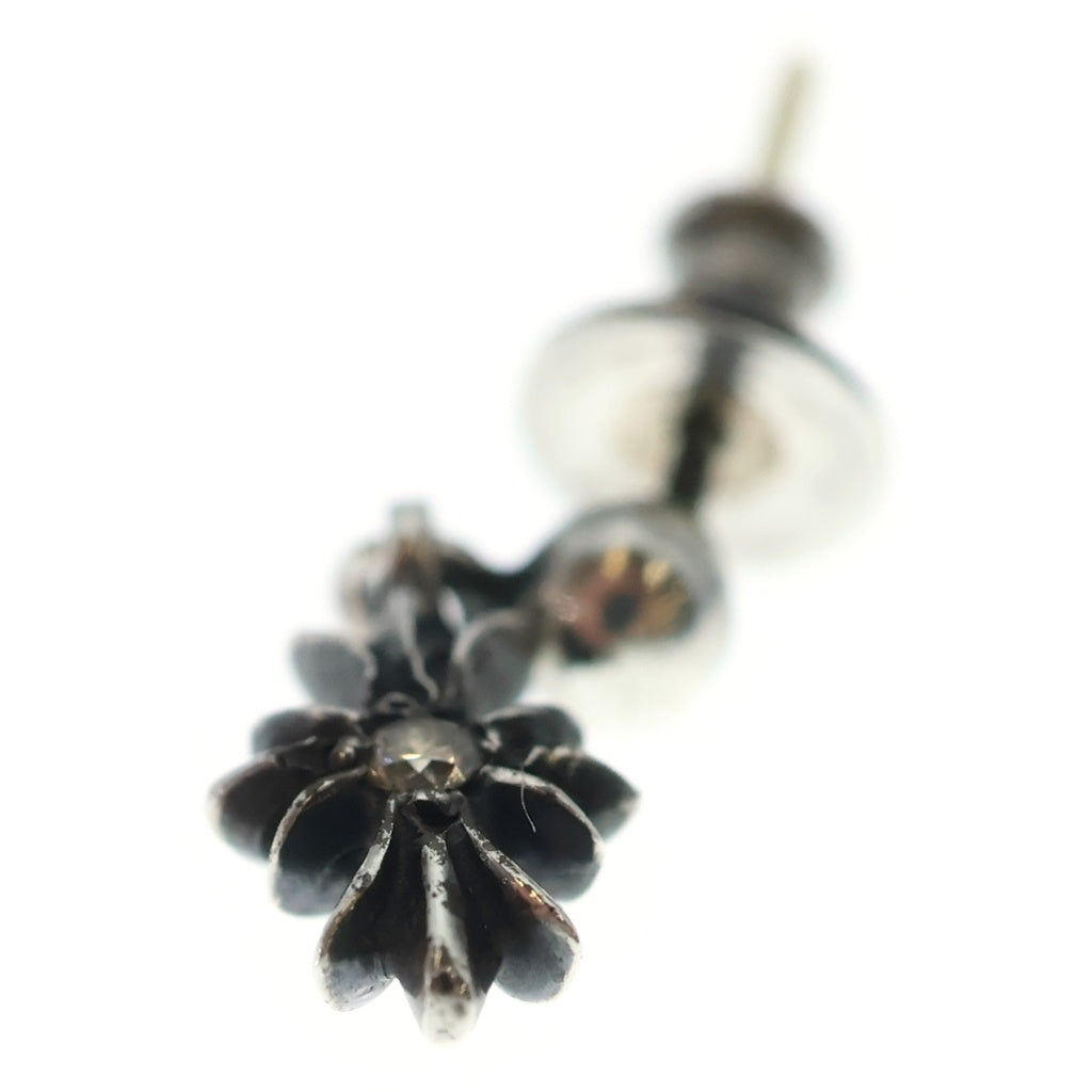 CHROME HEARTS(クロムハーツ) TNY E CH PLS DIA タイニーE CHプラス ドロップピアス 1ダイヤ シルバー BCA402