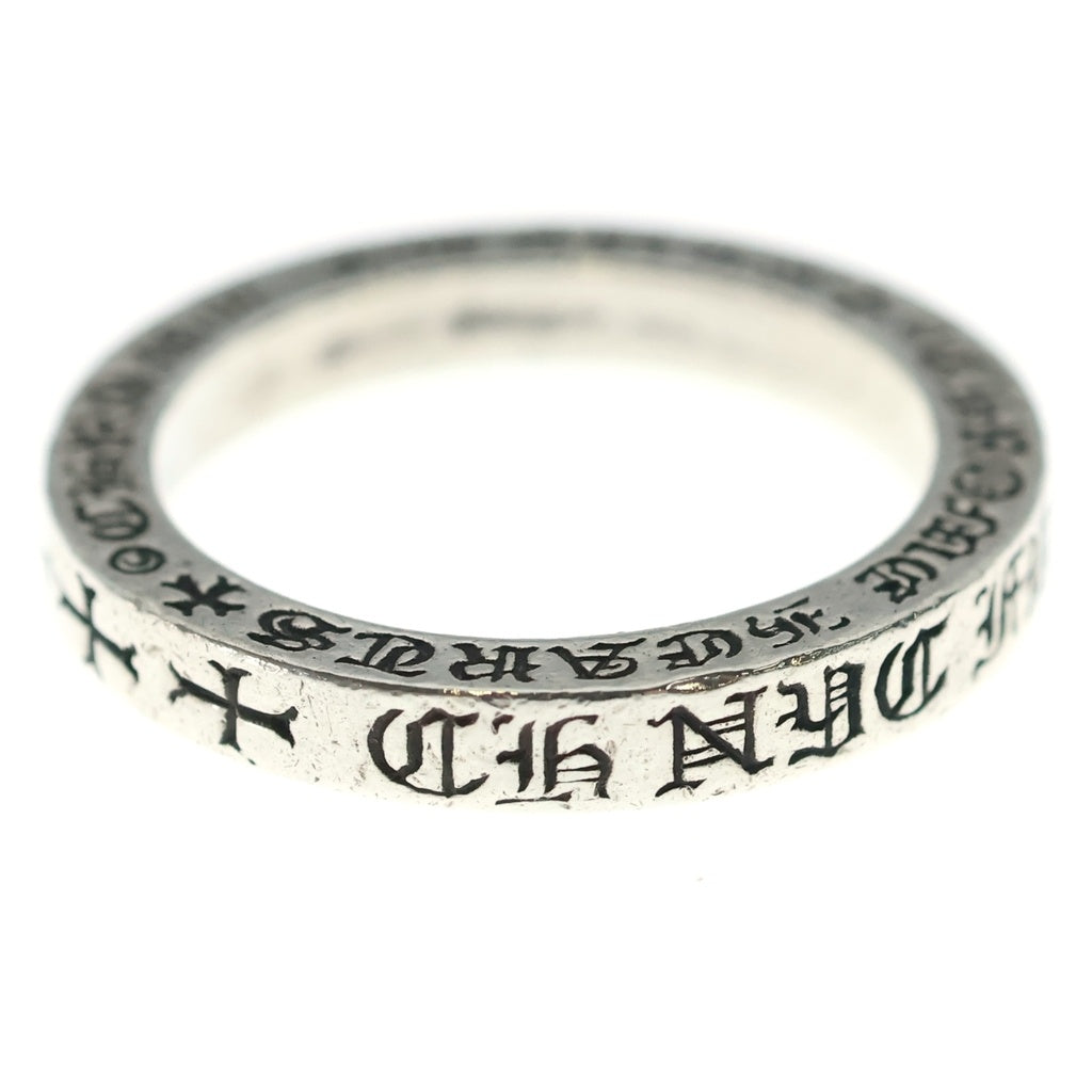 CHROME HEARTS(クロムハーツ) 3mm SPACER FUCKYOU NYC ニューヨーク限定 3mm スペーサー ファックユー リング シルバー