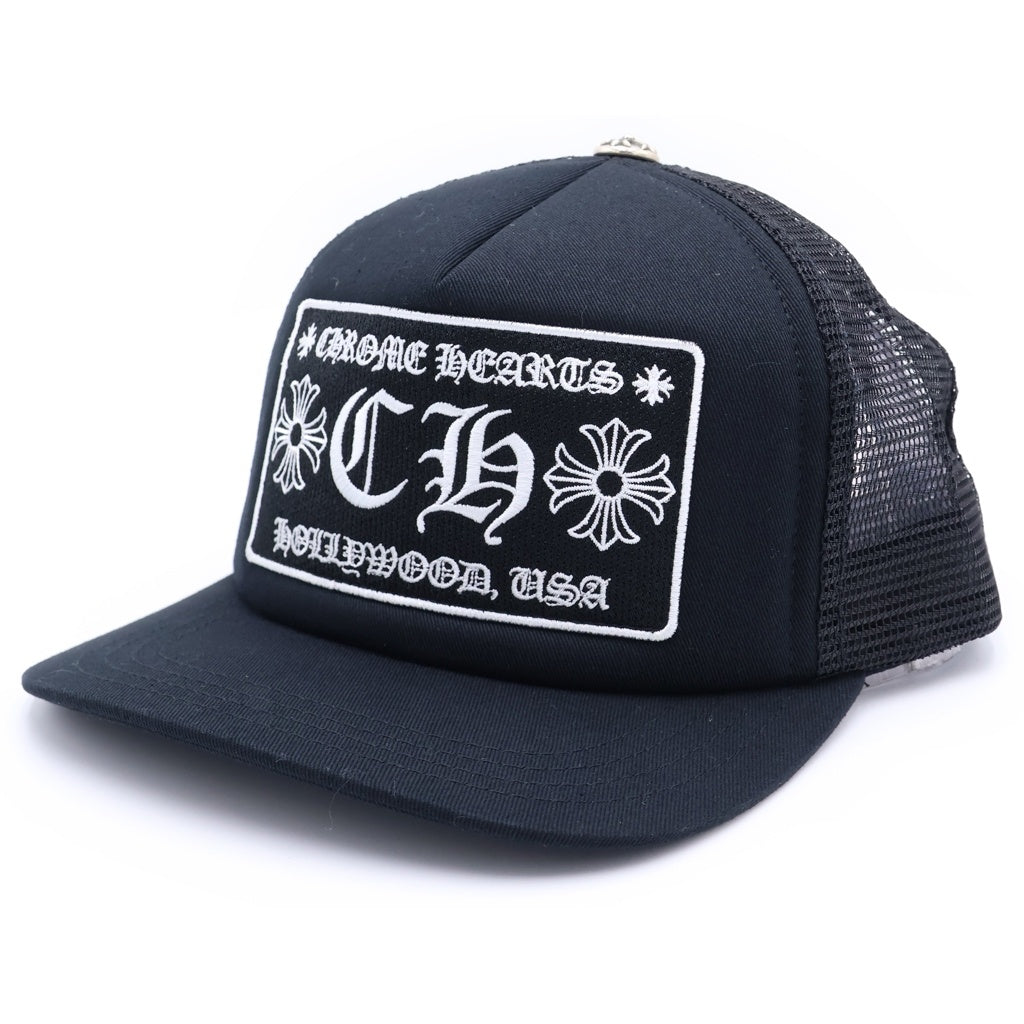 CHROME HEARTS(クロムハーツ) TRUCKER CAP/トラッカーキャップ CHパッチクロスボール付メッシュ帽子