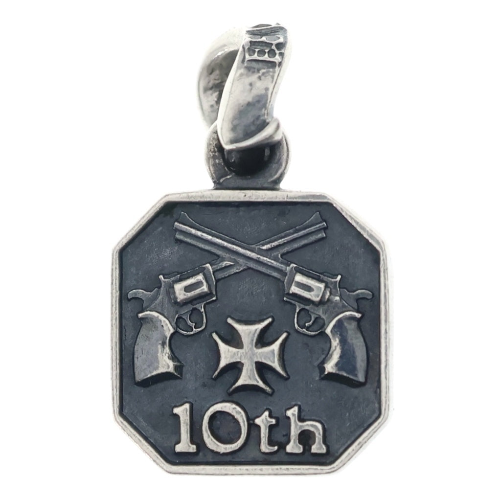 DEAL DESIGN(ディールデザイン) スクエアカレッジペンダントトップ 10周年記念モデル シルバー