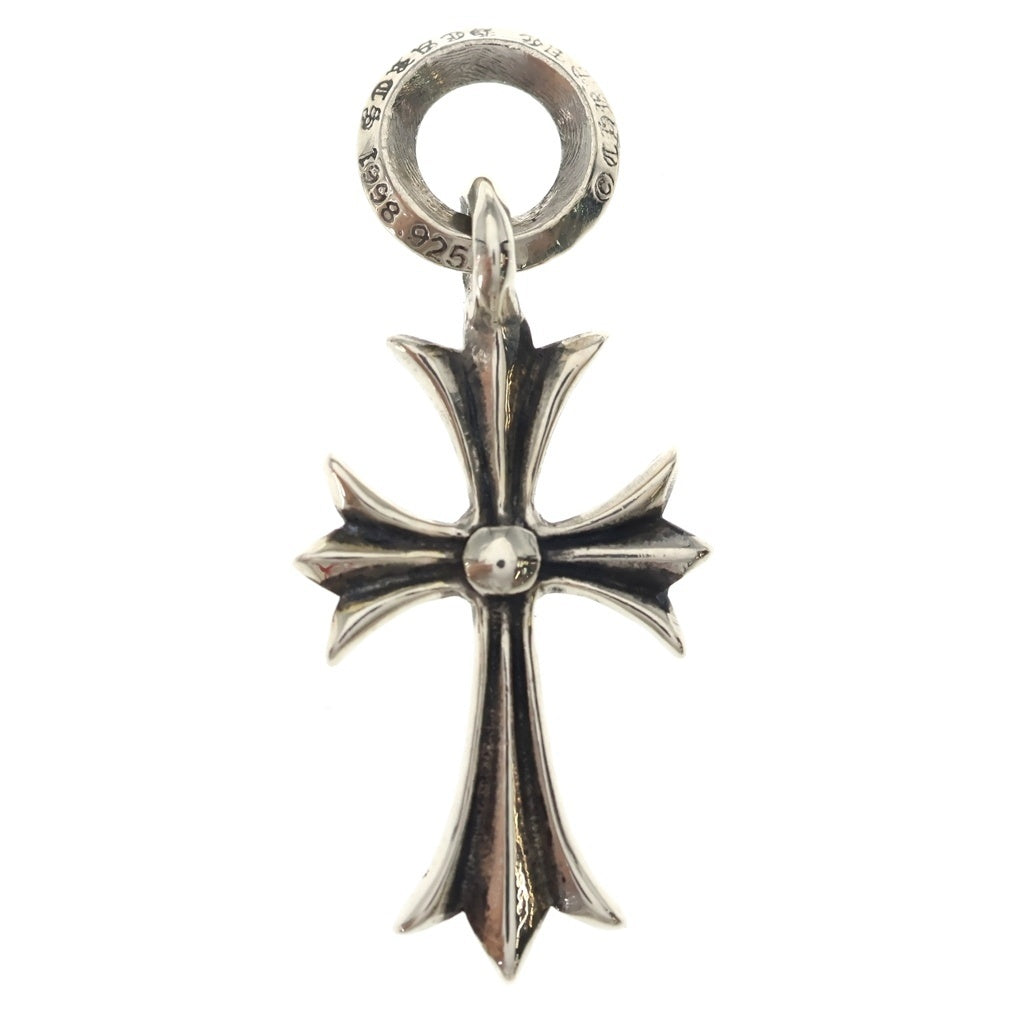 CHROME HEARTS(クロムハーツ) TINY CH CROSS タイニーCHクロス チャーム ネックレストップ シルバー BCA382