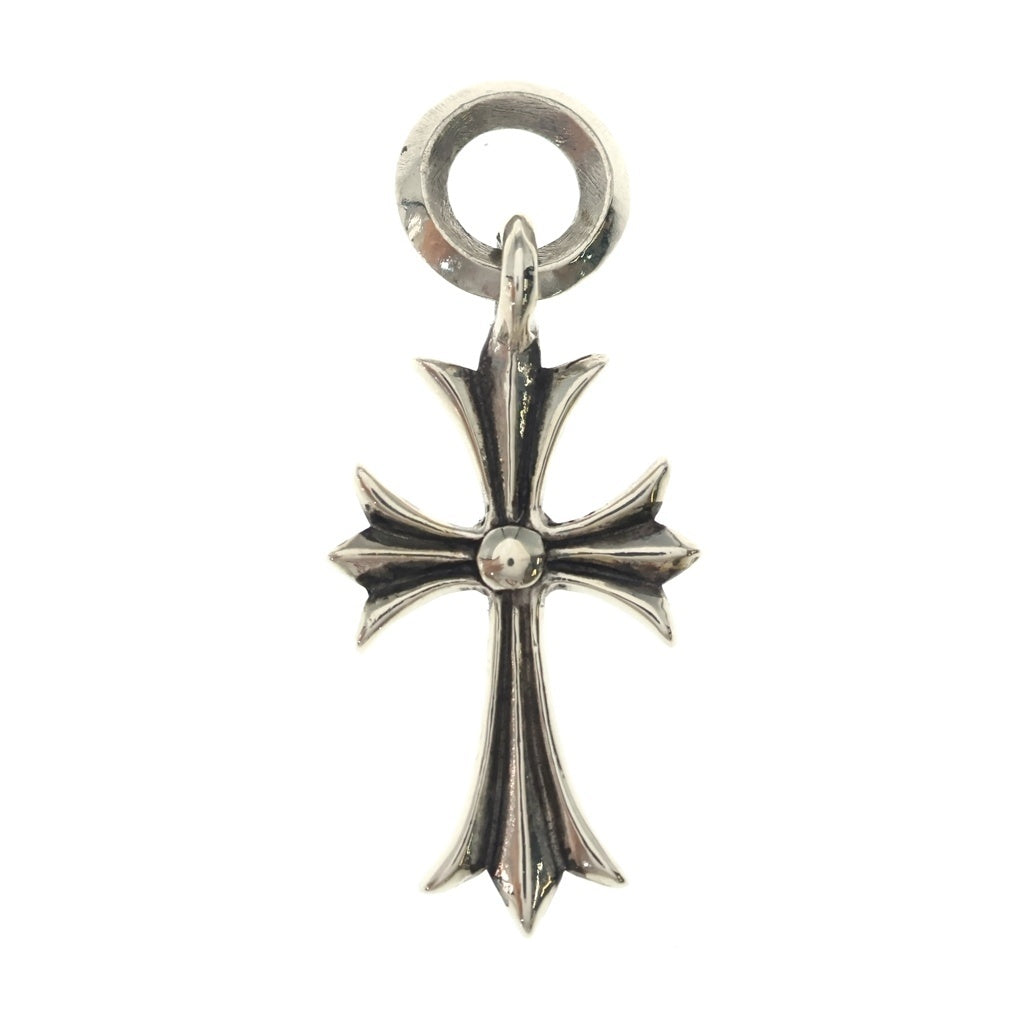 CHROME HEARTS(クロムハーツ) TINY CH CROSS タイニーCHクロス チャーム ネックレストップ シルバー BCA382