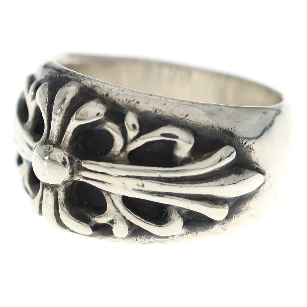 CHROME HEARTS クロムハーツ FLRL CRS フローラルクロス リング シルバー BCA346 CHROME HEARTS(クロムハーツ) FLRL CRS フローラルクロス リング