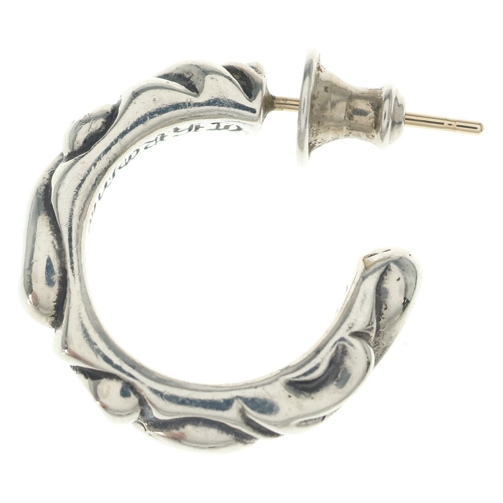 CHROME HEARTS(クロムハーツ) HOOP SCROOL スクロール フープピアス シルバー BCA102