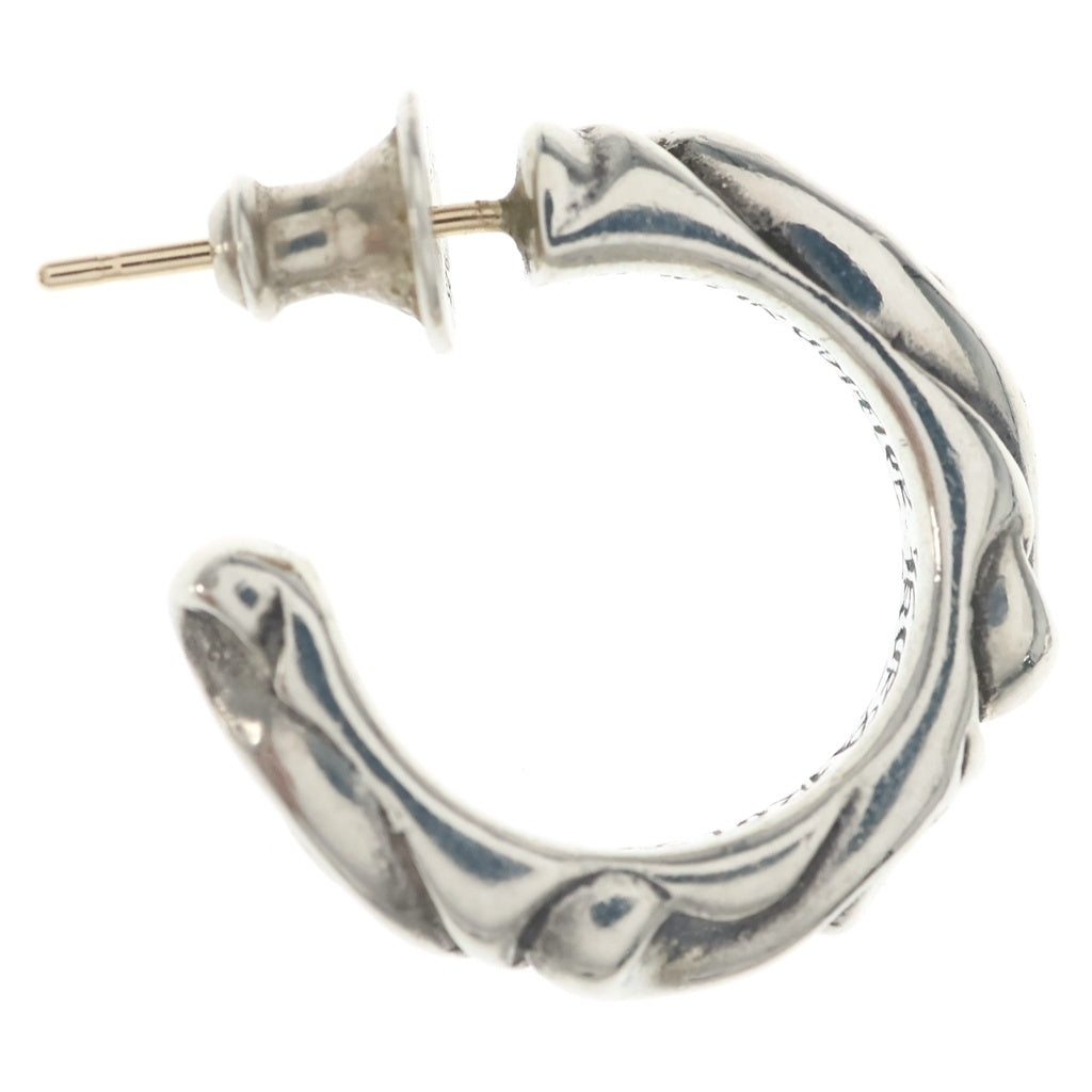 CHROME HEARTS(クロムハーツ) HOOP SCROOL スクロール フープピアス シルバー BCA102