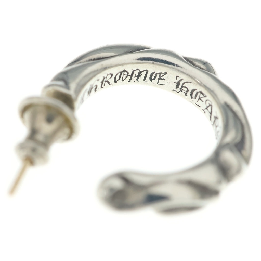 CHROME HEARTS(クロムハーツ) HOOP SCROOL スクロール フープピアス シルバー BCA102