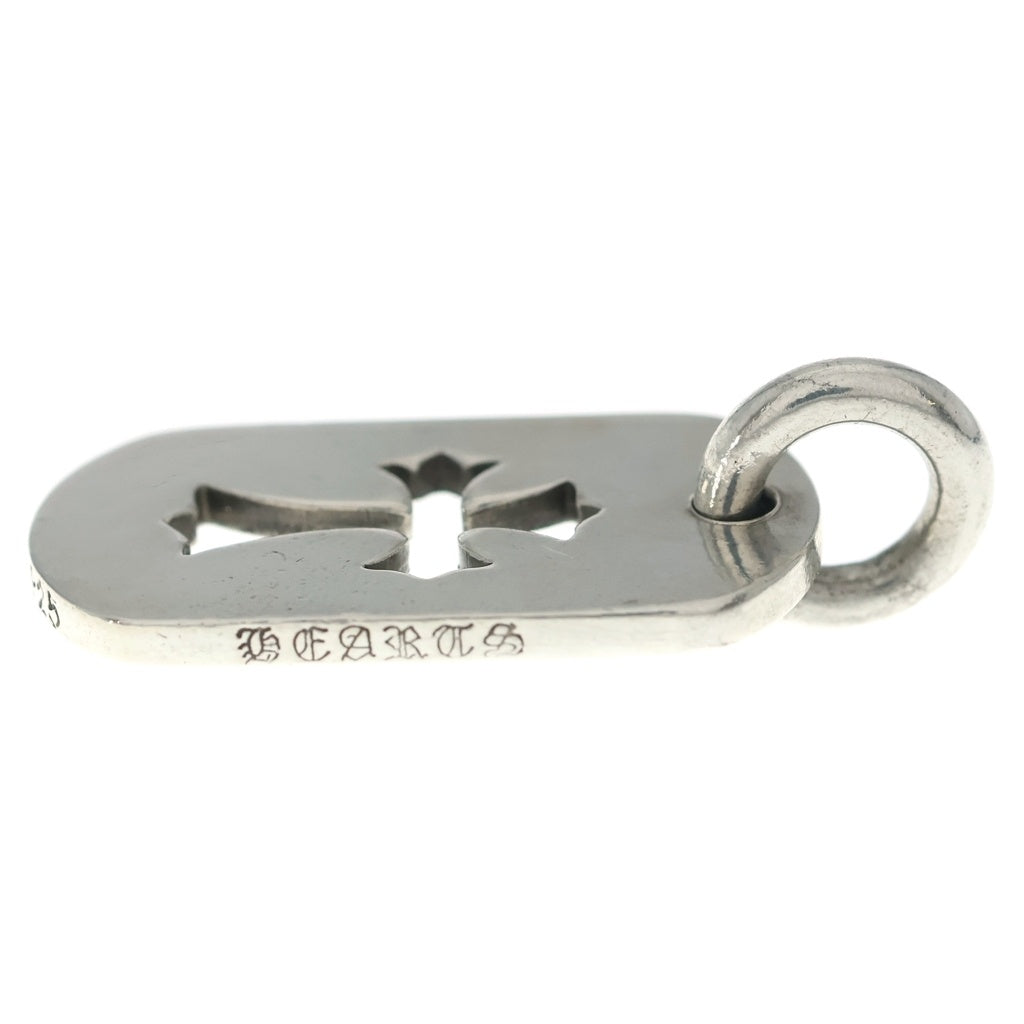 CHROME HEARTS(クロムハーツ) D TAG SML CO CRS カットアウトクロスドッグタグ スモール ペンダントトップ シルバー BCA242