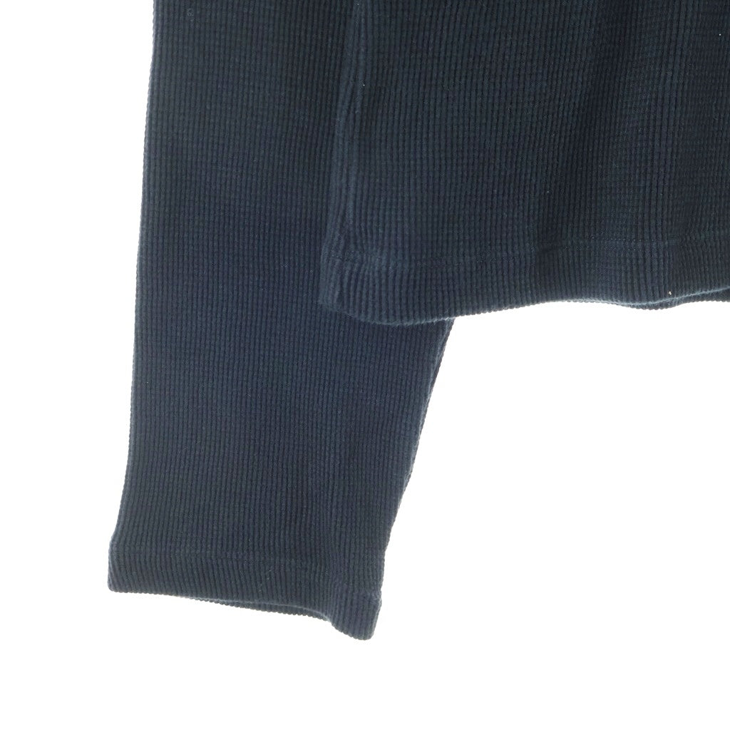 CHROME HEARTS(クロムハーツ) Y NOT クロスパッチ付きコットン長袖カットソー 長袖Tシャツ ブラック