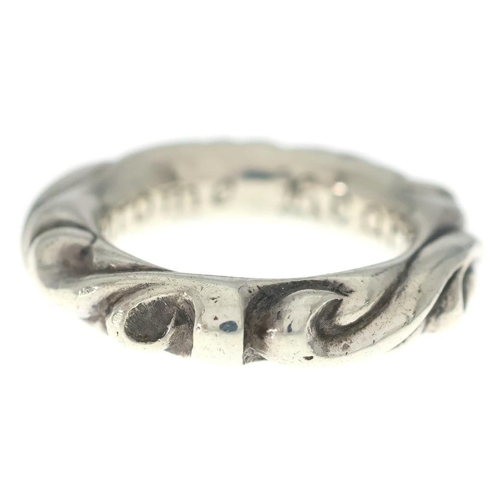 CHROME HEARTS(クロムハーツ) OLD SCRL BAND スクロールバンド リング シルバー BCA351