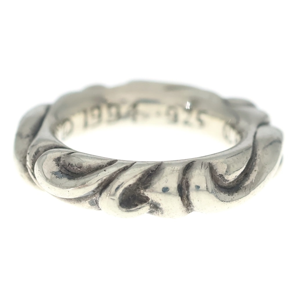 CHROME HEARTS(クロムハーツ) OLD SCRL BAND スクロールバンド リング シルバー BCA351