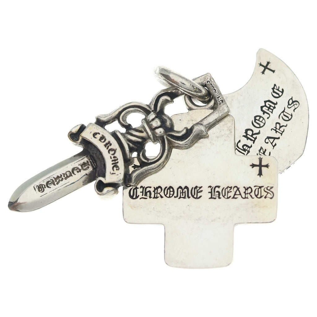 CHROME HEARTS(クロムハーツ) 3TRINKETS 3トリンケッツ ペンダントトップ シルバー BCA202