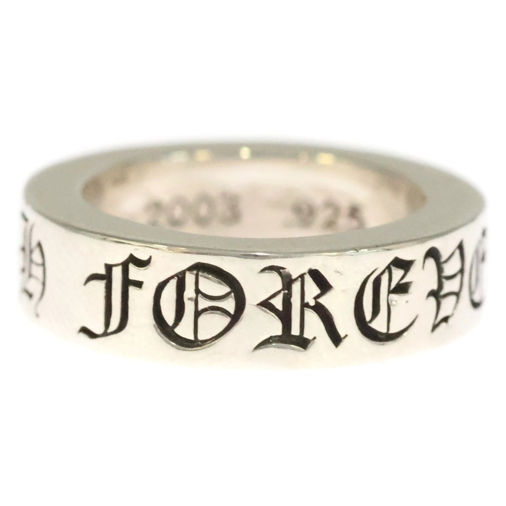 CHROME HEARTS(クロムハーツ) 6mm SPACER FOREVER 6mmスペーサーリング フォーエバーシルバーBCA337