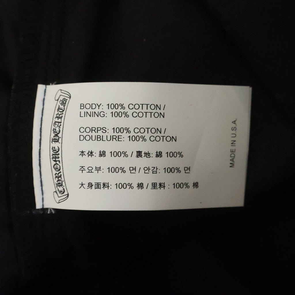 CHROME HEARTS(クロムハーツ) Oil CARPENTER DOUBLE KNEE オイル カーペンターロングパンツ ブラック