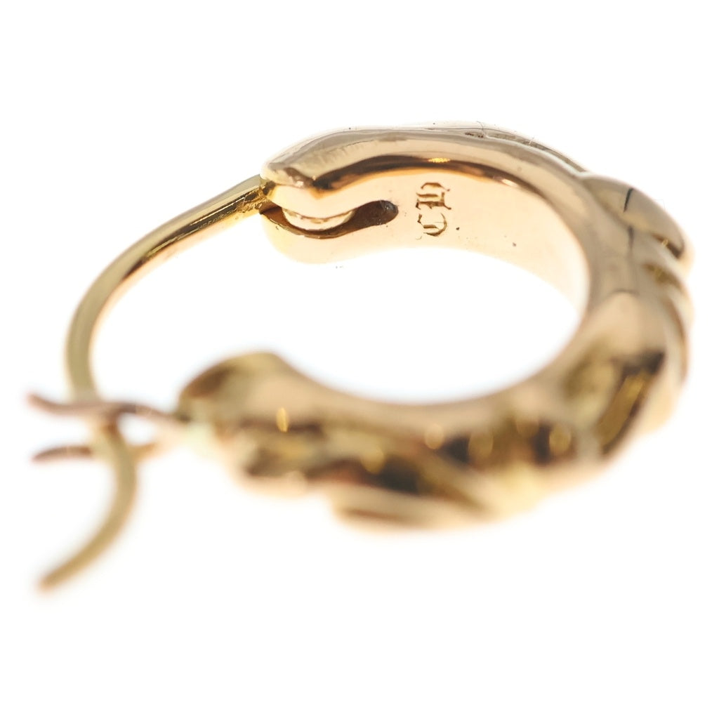 CHROME HEARTS(クロムハーツ) 22K TNY HOOP SCRL 22Kタイニースクロールフープ ゴールドピアス