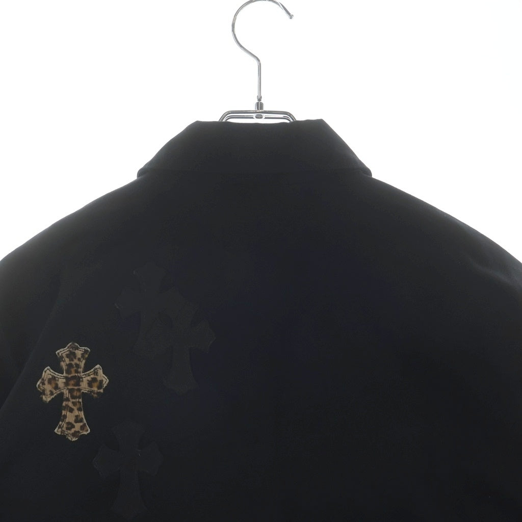 CHROME HEARTS(クロムハーツ) WORK DOG クロスボールボタン クロスパッチ付ジャケット ブラック