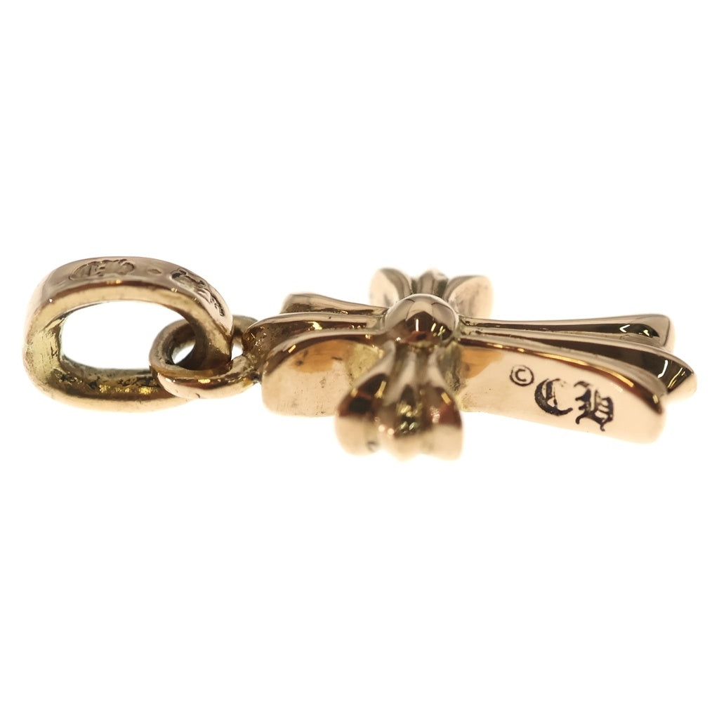 CHROME HEARTS(クロムハーツ) 22K CRS BBYFAT P/DIA ベイビーファットクロス PAVEダイヤ ペンダントトップ ゴールド BCA035