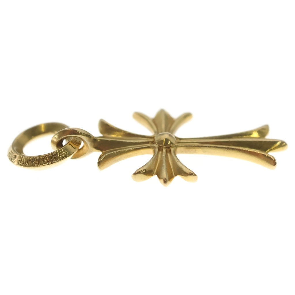 CHROME HEARTS(クロムハーツ) 22K TINY CH CROSS タイニーCHクロス ペンダントトップ ゴールド BCA051