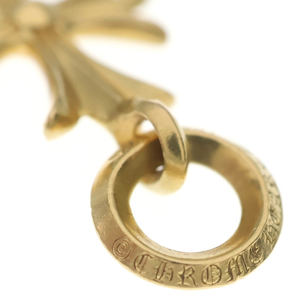 CHROME HEARTS(クロムハーツ) 22K TINY CH CROSS タイニーCHクロス ペンダントトップ ゴールド BCA051