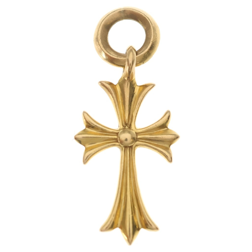 CHROME HEARTS(クロムハーツ) 22K TINY CH CROSS OLD タイニーCHクロス ペンダントトップ オールド ゴールド BCA051