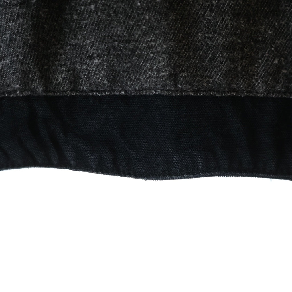 ENFANTS RICHES DEPRIMES(アンファンリッシュデプリメ) Blanket Lined Work Jacket ブランケット ダメージ加工ジャケット アウター グレー