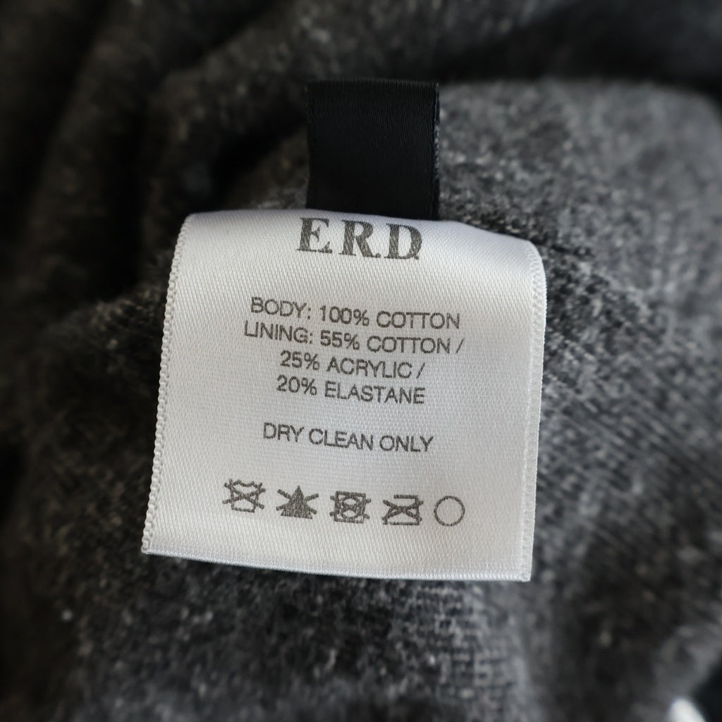 ENFANTS RICHES DEPRIMES(アンファンリッシュデプリメ) Blanket Lined Work Jacket ブランケット ダメージ加工ジャケット アウター グレー