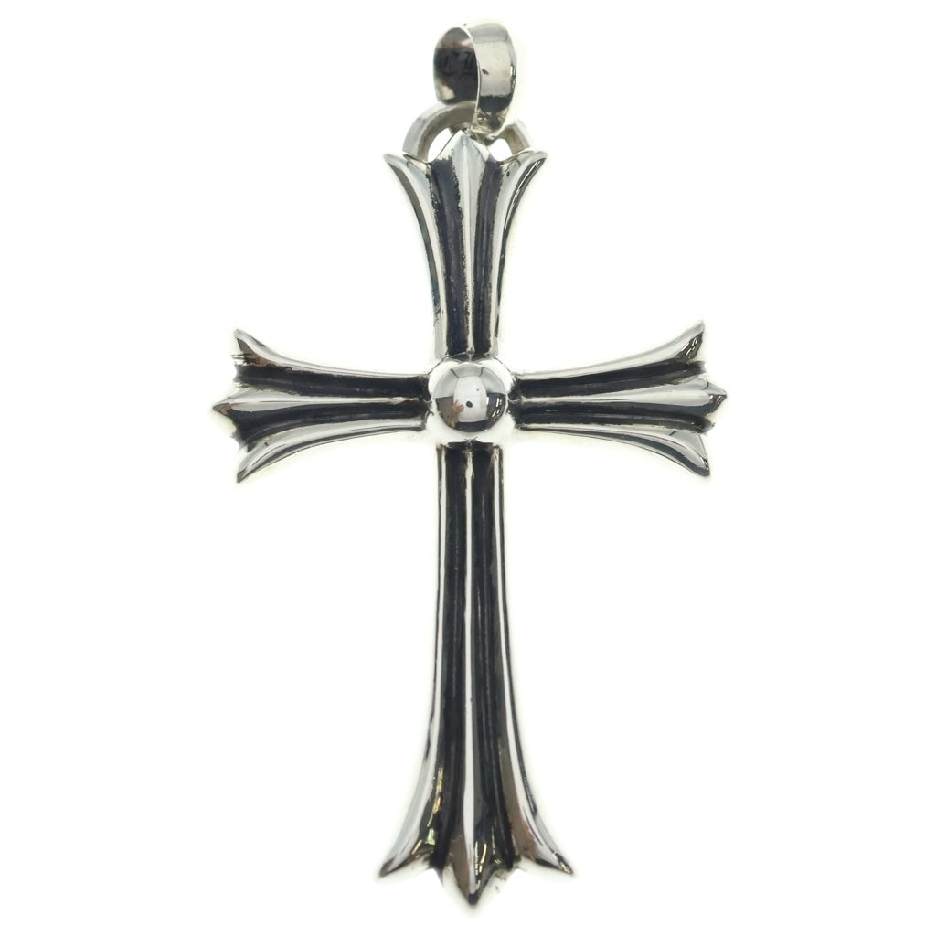 CHROME HEARTS(クロムハーツ) CH CRS LG W/BALE Wベイル ラージCHクロスペンダントトップ シルバー BCA215