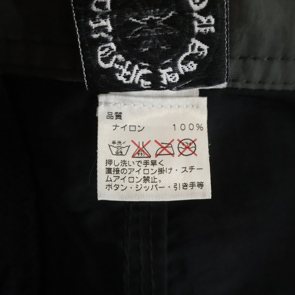CHROME HEARTS(クロムハーツ) SWIM PANTS CRS BTN クロスボールボタン スクロールラベル付 ハーフパンツ ブラック