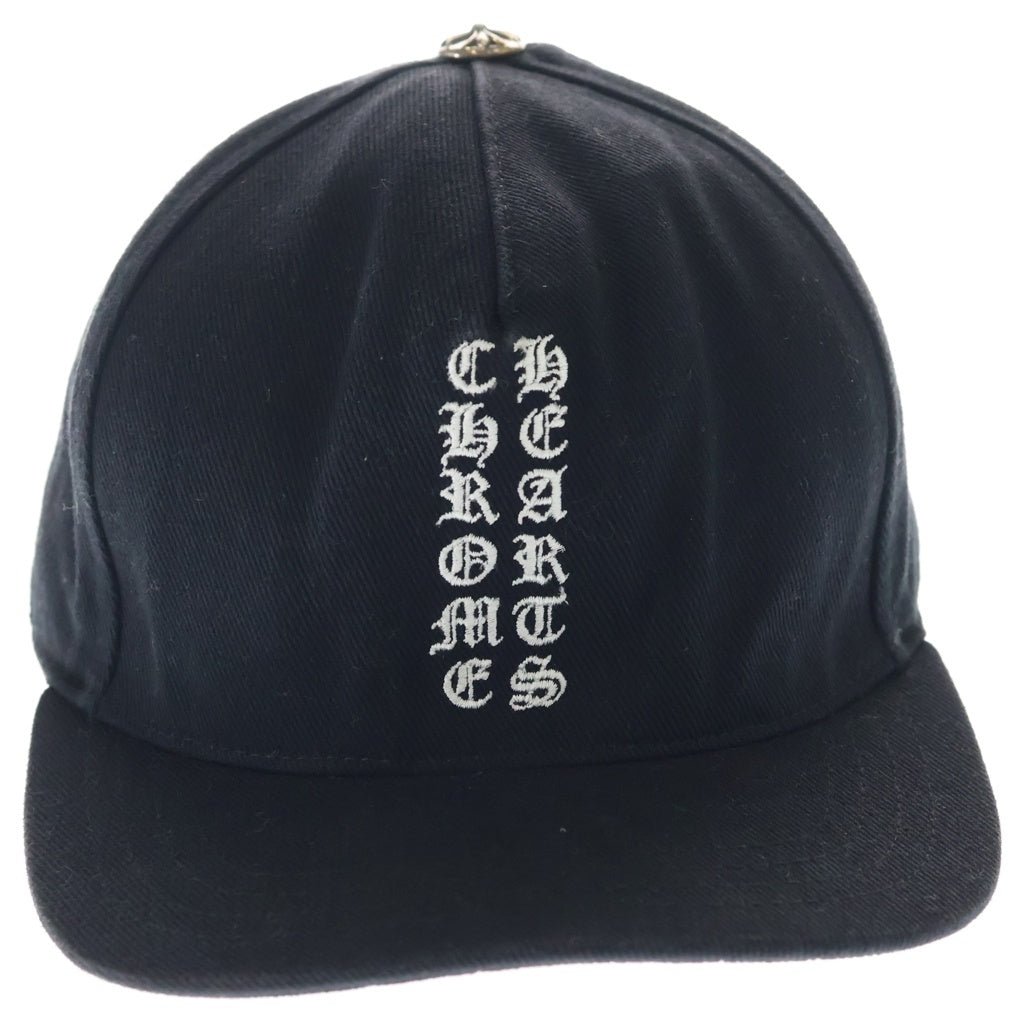 CHROME HEARTS(クロムハーツ) Vertical Logo Hat CHロゴ ベースボールキャップ 帽子 ブラック
