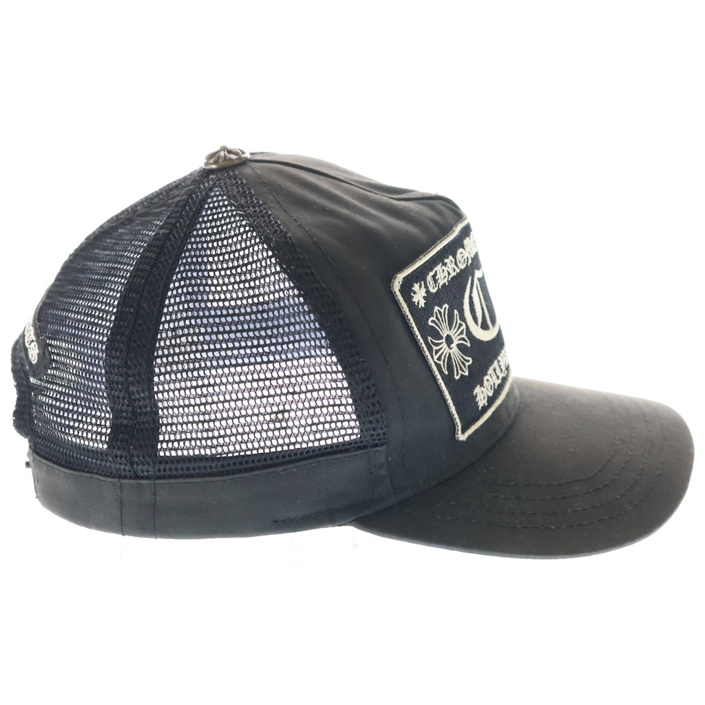 CHROME HEARTS(クロムハーツ) TRUCKER CAP CHロゴ メッシュトラッカーキャップ 帽子 ブラック
