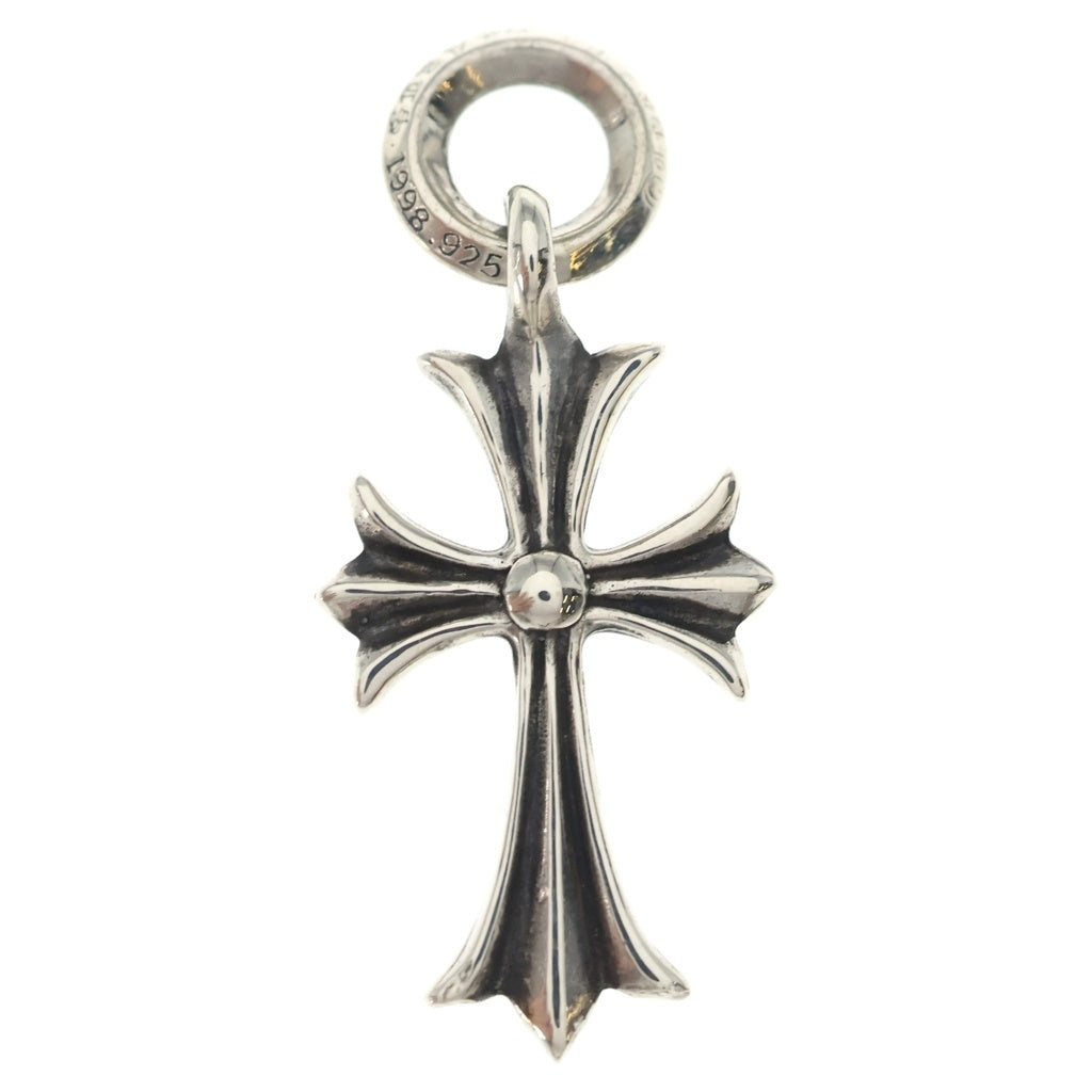 CHROME HEARTS(クロムハーツ) TINY CH CROSS タイニーCHクロス チャーム ネックレストップ シルバー BCA382
