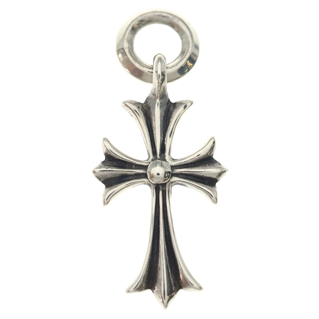 CHROME HEARTS(クロムハーツ) TINY CH CROSS タイニーCHクロス チャーム ネックレストップ シルバー BCA382