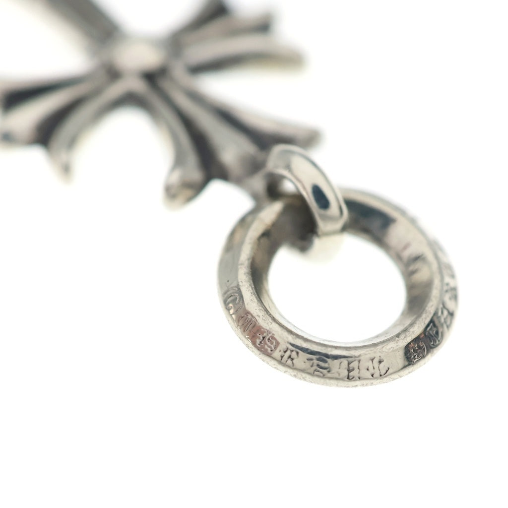 CHROME HEARTS(クロムハーツ) TINY CH CROSS タイニーCHクロス チャーム ネックレストップ シルバー BCA382