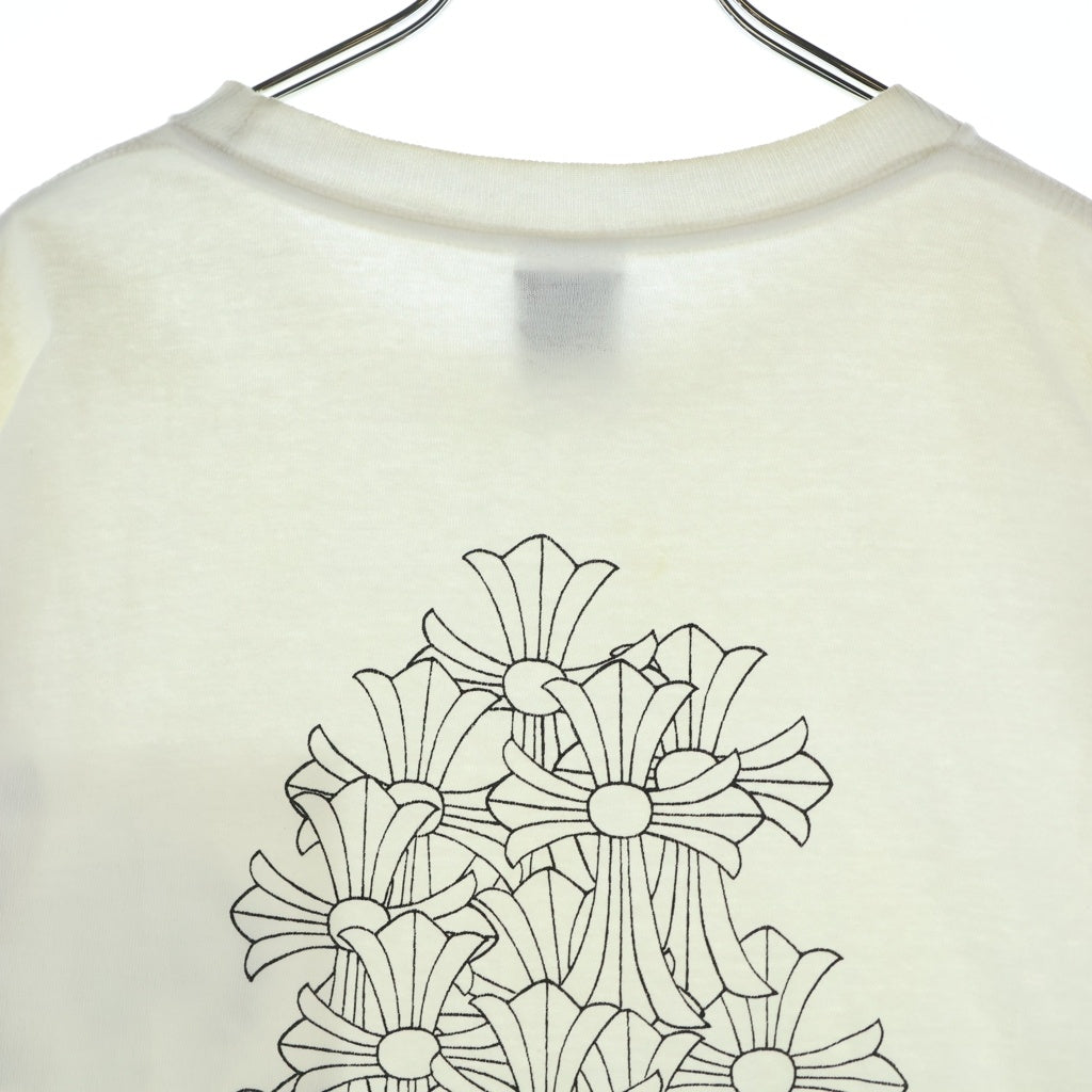 CHROME HEARTS(クロムハーツ) OLD S/S TEE オールド バックセメタリークロスプリント 半袖Tシャツカットソー