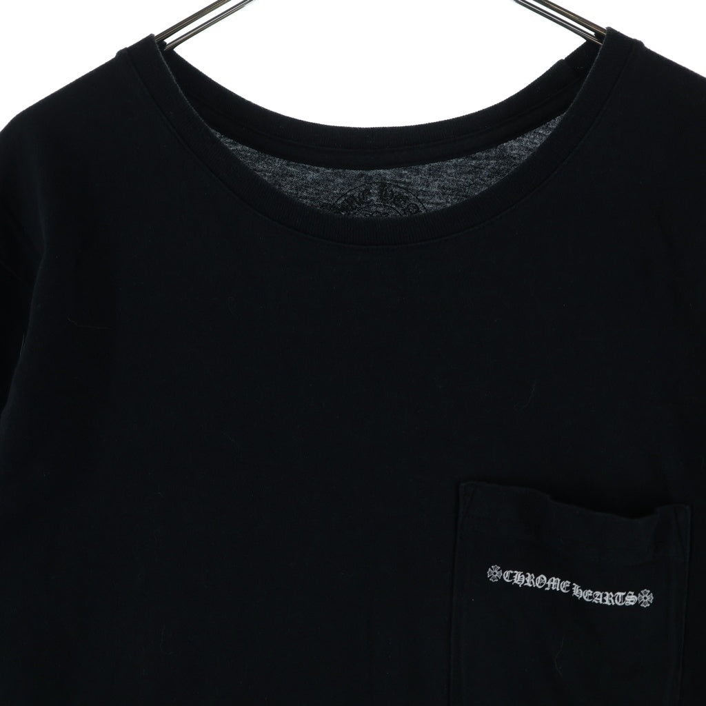 CHROME HEARTS(クロムハーツ) CH T-SHIRT ファックユープリント クルーネック 半袖Tシャツ カットソー ブラック