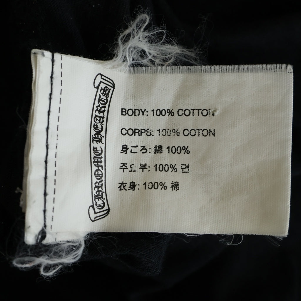 CHROME HEARTS(クロムハーツ) CH T-SHIRT ファックユープリント クルーネック 半袖Tシャツ カットソー ブラック