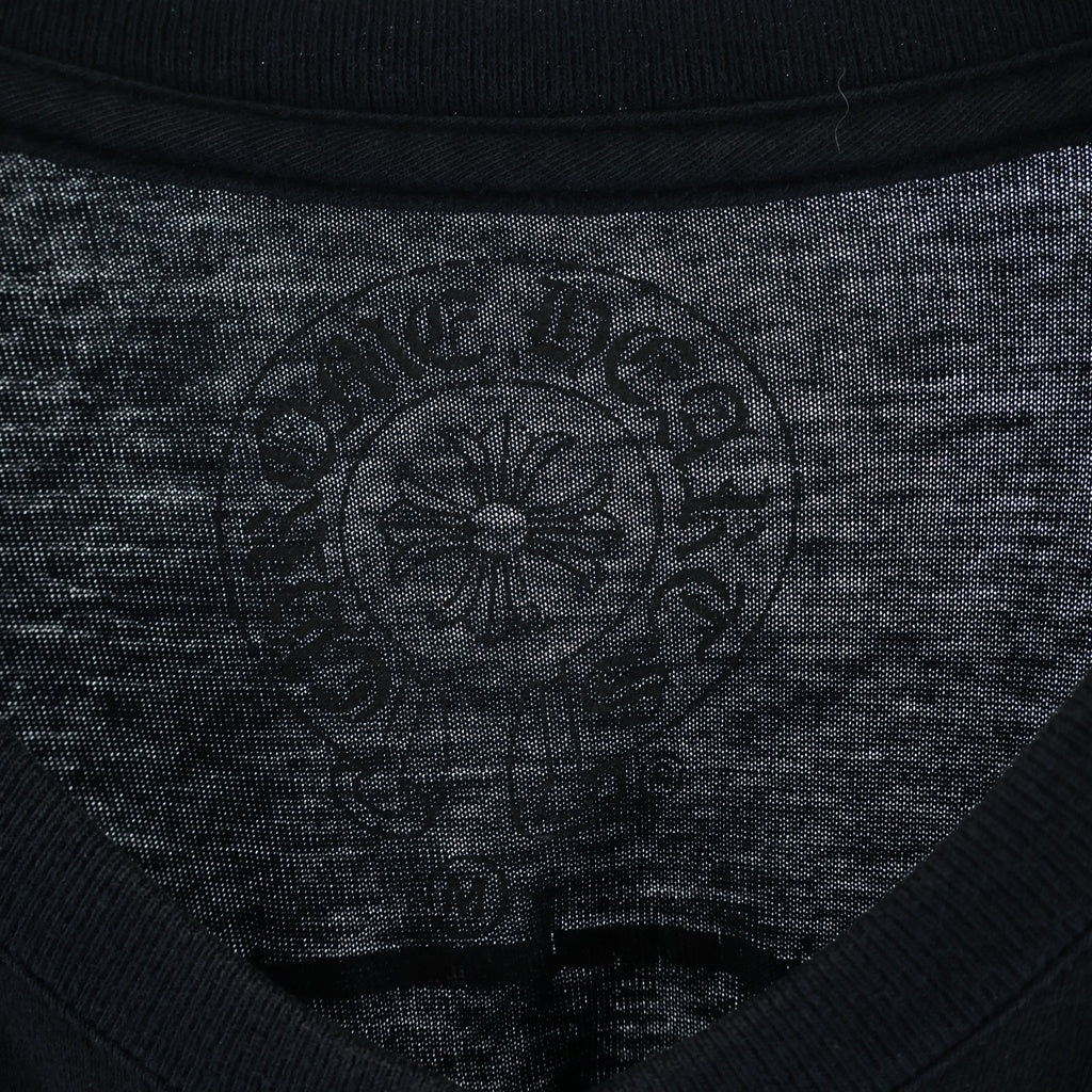 CHROME HEARTS(クロムハーツ) CHプラス 両面プリント半袖 クルーネック ホワイト