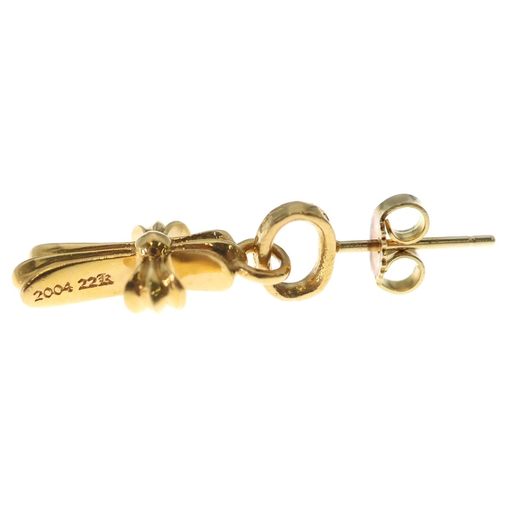 CHROME HEARTS(クロムハーツ) 22K BBY F PPRCHN 22Kベイビーファットドロップ ゴールドピアス